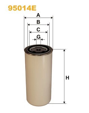 WIX FILTERS kuro filtras 95014E